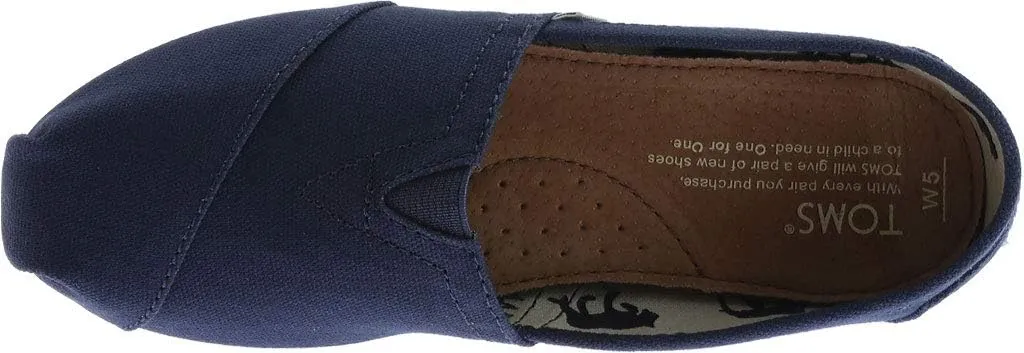 TOMS Womens Alpargata - Black