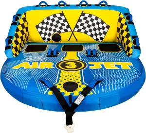 Towable Tubes for Boating Person,Pull Tube, Super Sofa Tubes for Boats,Inflatable Boat Tube,Front&Back Tow Points w/Heavy-Duty Thick Nylon Cover for Water Sports