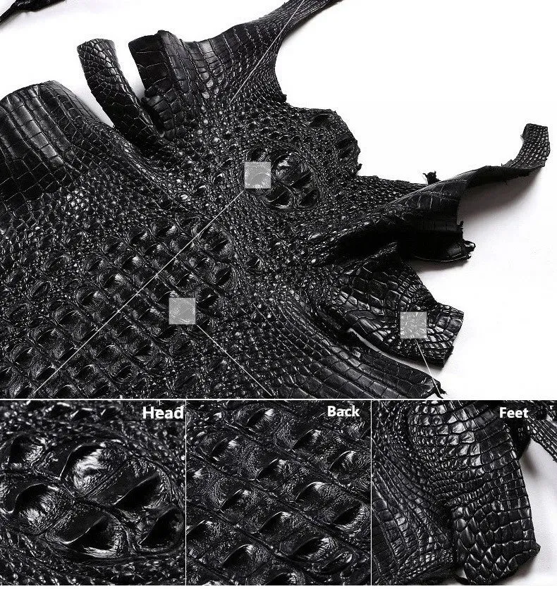 TREKHE | Imperial Lightweight Crocodile Sneakers – Black Lace-Up Flats