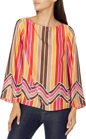 Trina Turk Women's Boat Neck Top