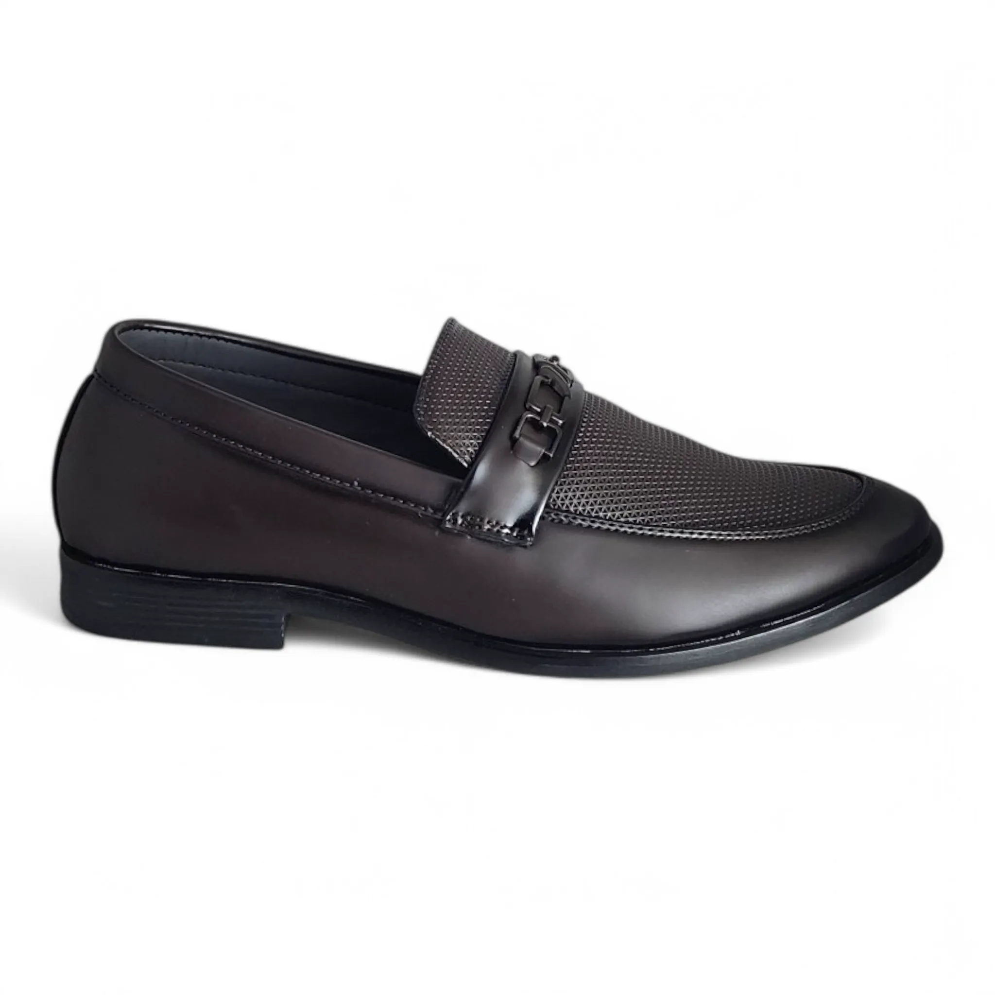 TRY IT 3649 BROWN Men's Loafers Shoes