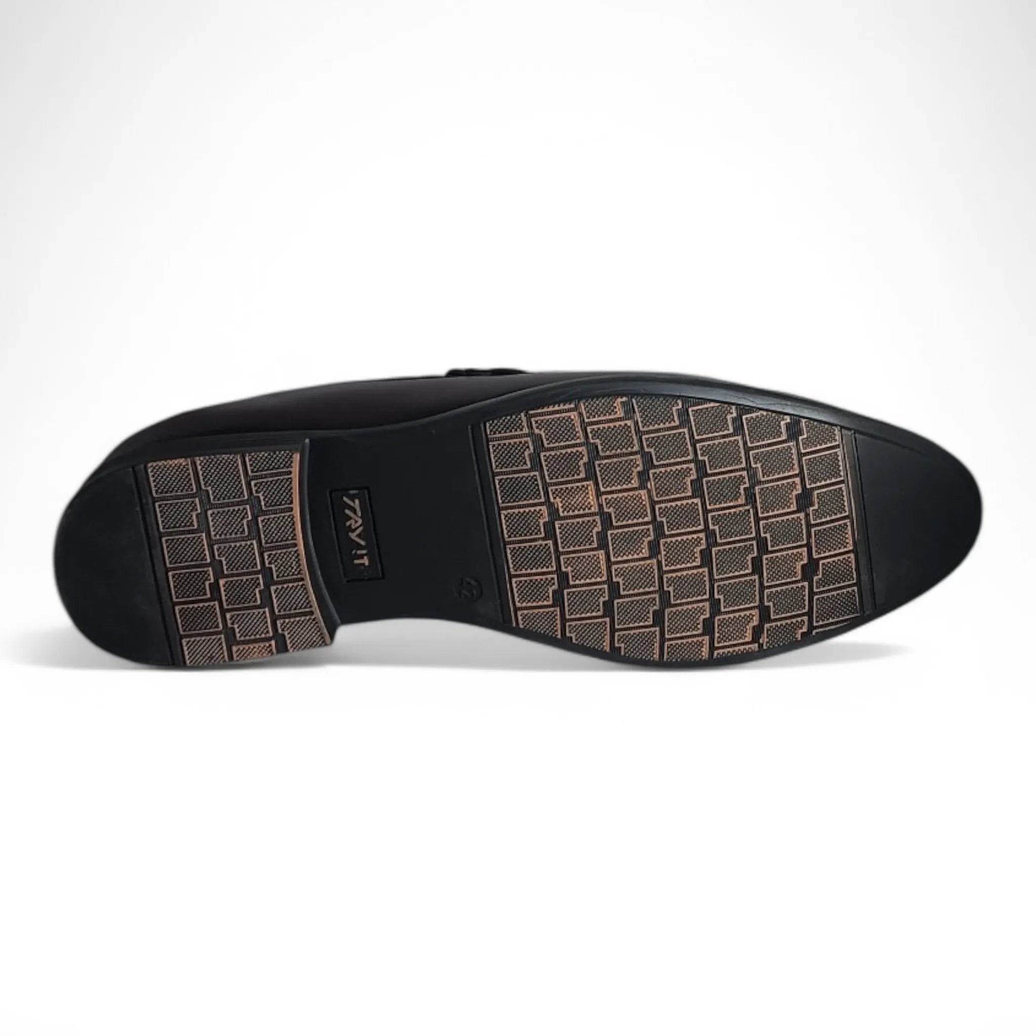 TRY IT 3649 BROWN Men's Loafers Shoes