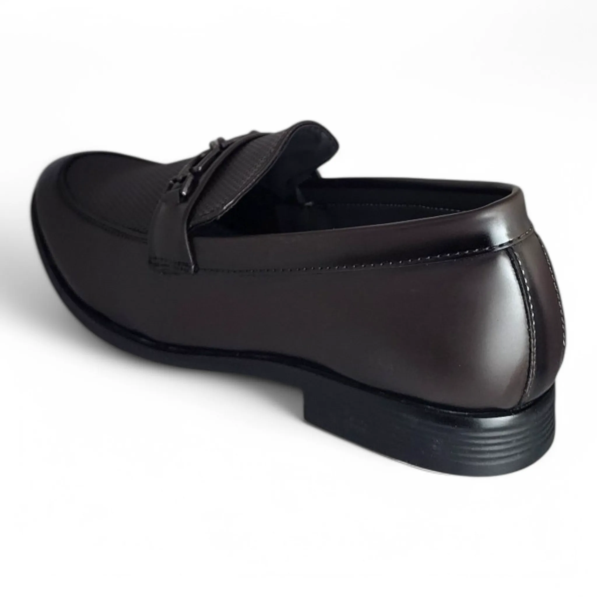 TRY IT 3649 BROWN Men's Loafers Shoes