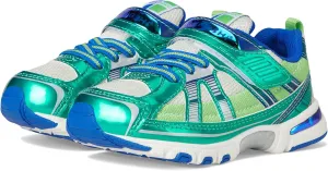 TSUKIHOSHI 3570 STORM Strap-Closure Machine-Washable Child Sneaker Shoe with Wide Toe Box and Slip-Resistant, Non-Marking Outsole - For Toddlers and Little Kids, Ages 1-8