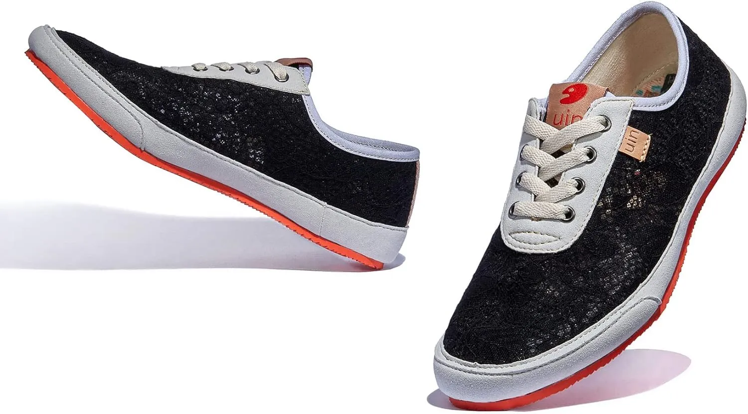UIN Women's Art Painted Walking Casual Travel Shoes Lightweight Comfort Fashion Sneaker Formentera Series