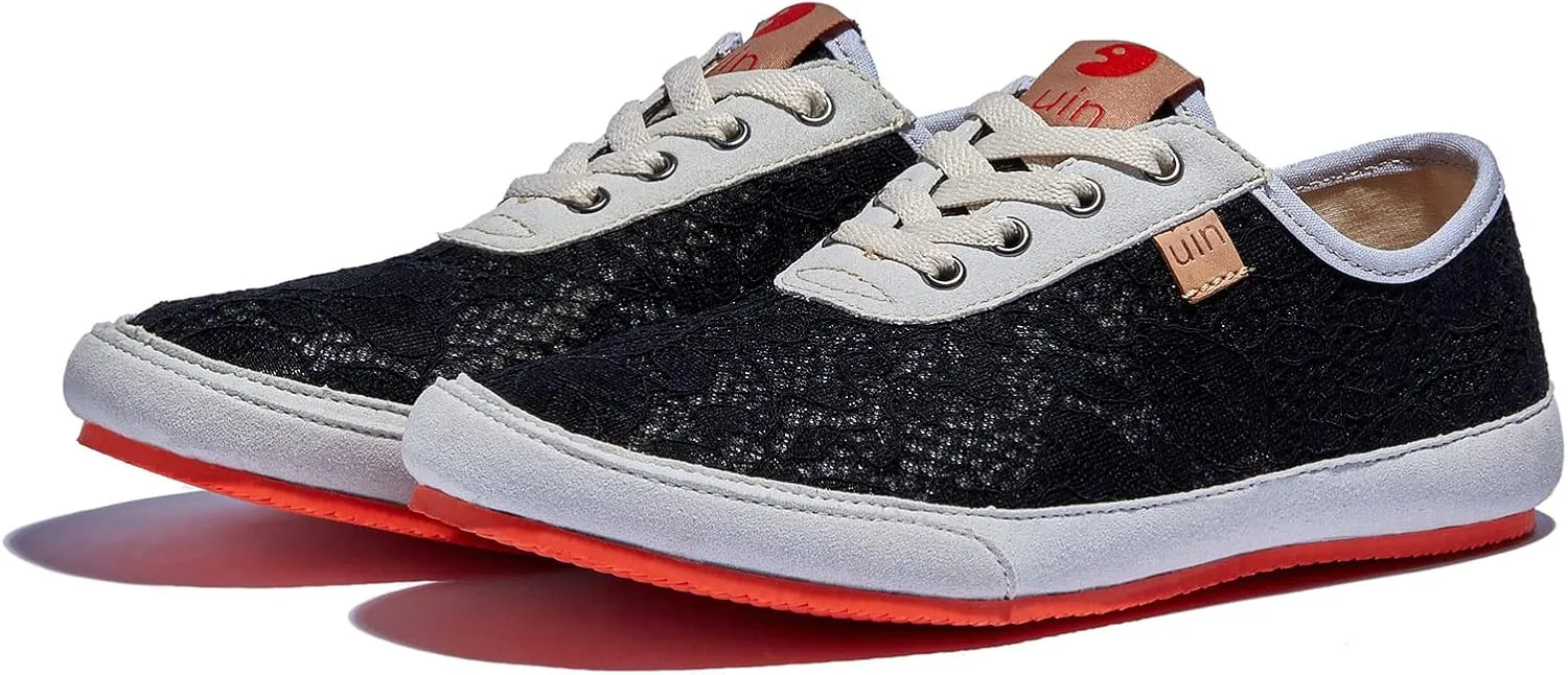 UIN Women's Art Painted Walking Casual Travel Shoes Lightweight Comfort Fashion Sneaker Formentera Series