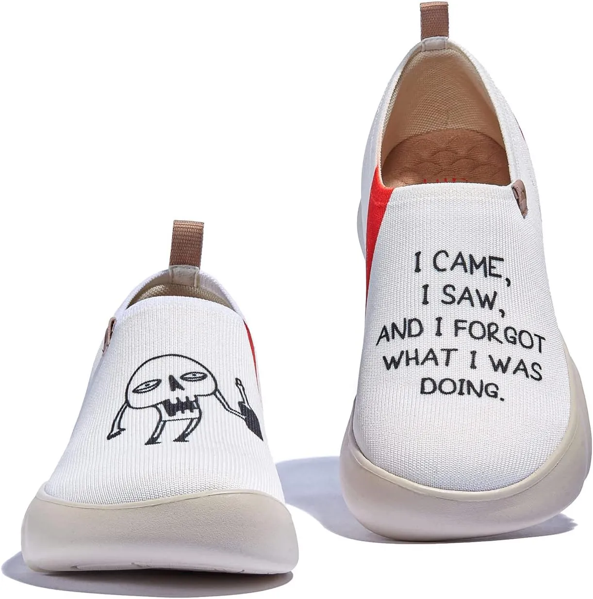 UIN Women's Art Travel Walking Shoes Slip On Casual Lightweight Fashion Sneaker Toledo ⅩⅤ