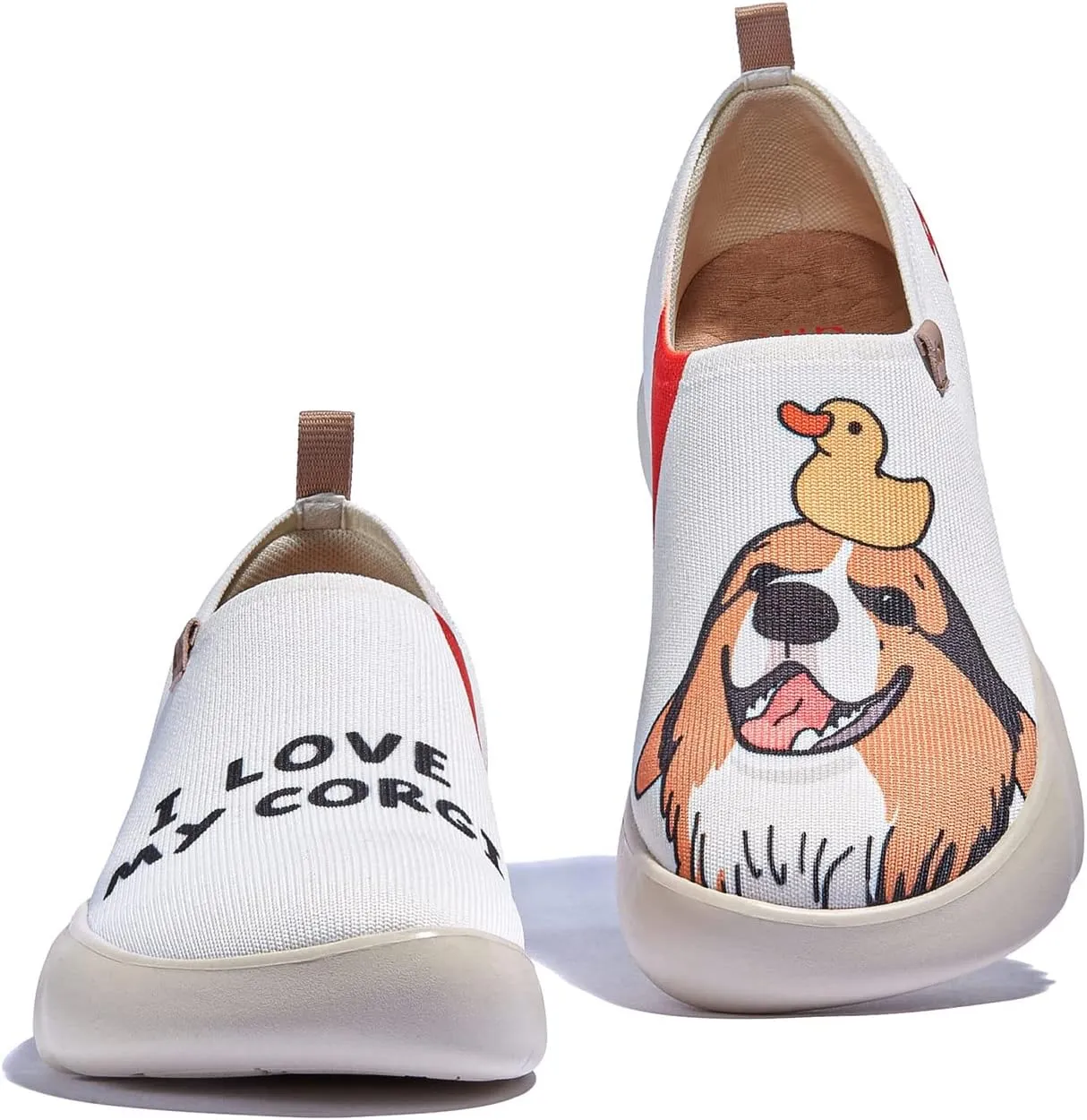UIN Women's Art Travel Walking Shoes Slip On Casual Lightweight Fashion Sneaker Toledo ⅩⅤ