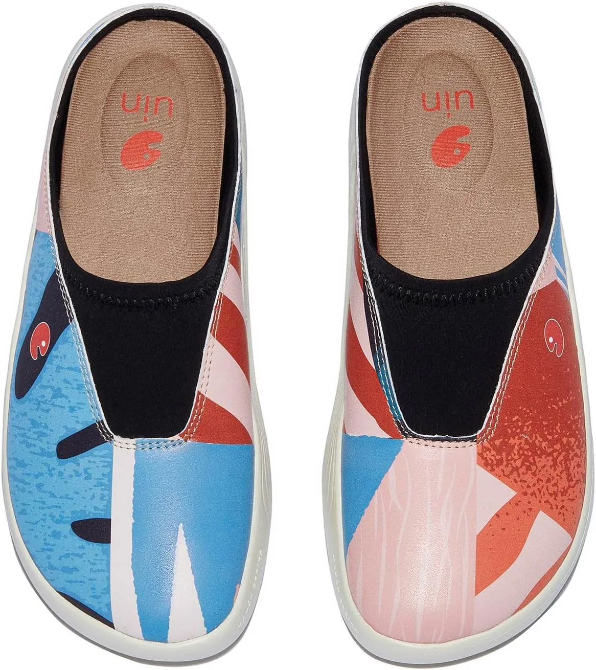 UIN Women's Slip On Walking Shoes Art Travel Lightweight Comfort Fashion Sneaker Mahon Series