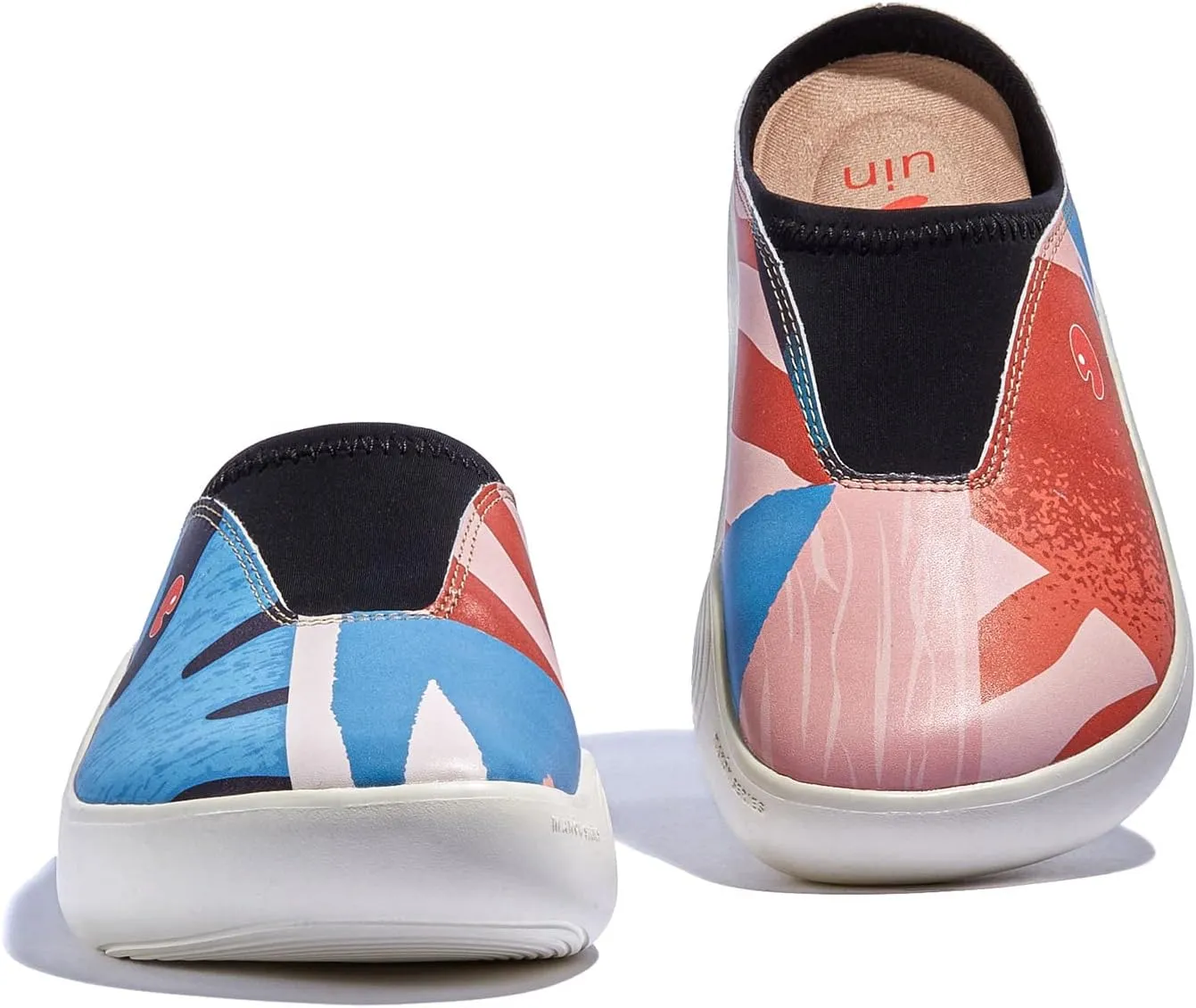 UIN Women's Slip On Walking Shoes Art Travel Lightweight Comfort Fashion Sneaker Mahon Series