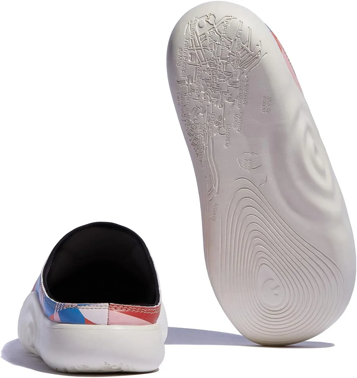 UIN Women's Slip On Walking Shoes Art Travel Lightweight Comfort Fashion Sneaker Mahon Series
