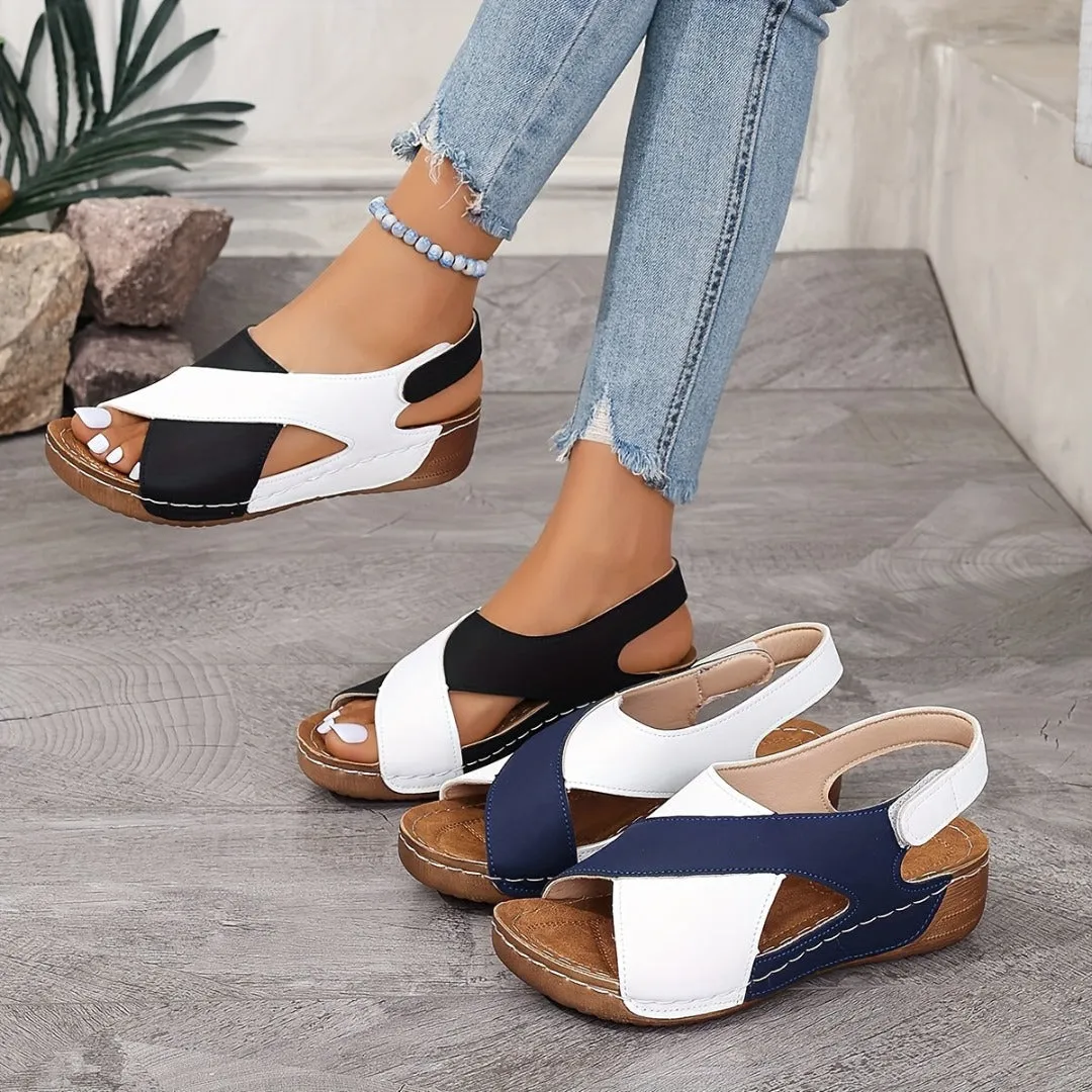 🔥Ultra-comfortable orthopedic sandals with sloping heels for women