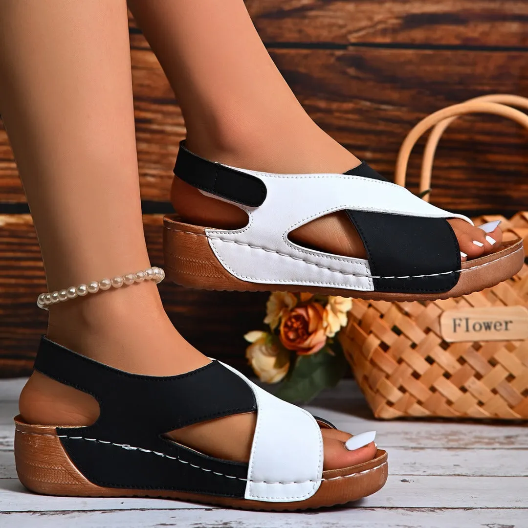 🔥Ultra-comfortable orthopedic sandals with sloping heels for women