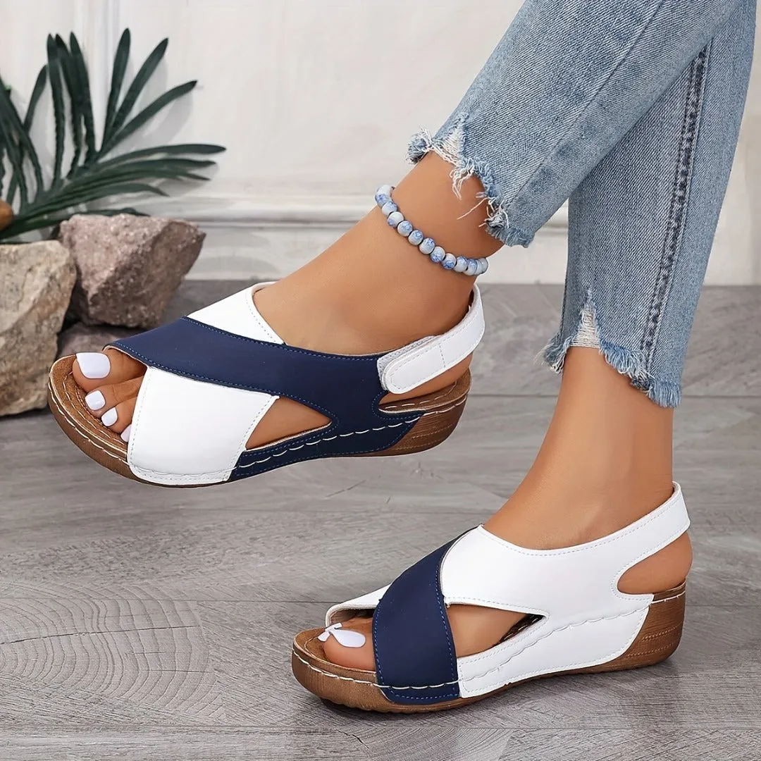 🔥Ultra-comfortable orthopedic sandals with sloping heels for women
