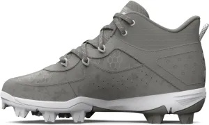 Under Armour Boy's Harper 8 Mid TPU Jr Baseball Shoe