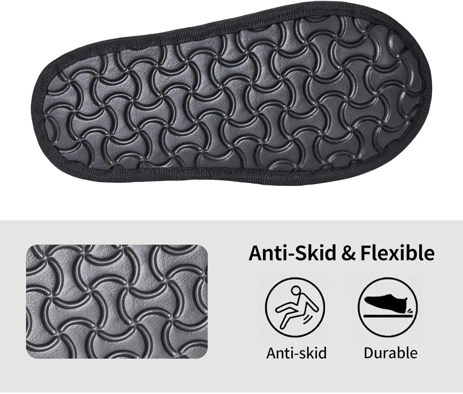 Unisex Furry Slippers House Shoes Fuzzy Slides For Mens Womens Bedroom Casual Closed Toe Slipper