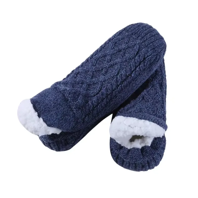 Unisex Slipper Socks Winter Warm Short Cotton