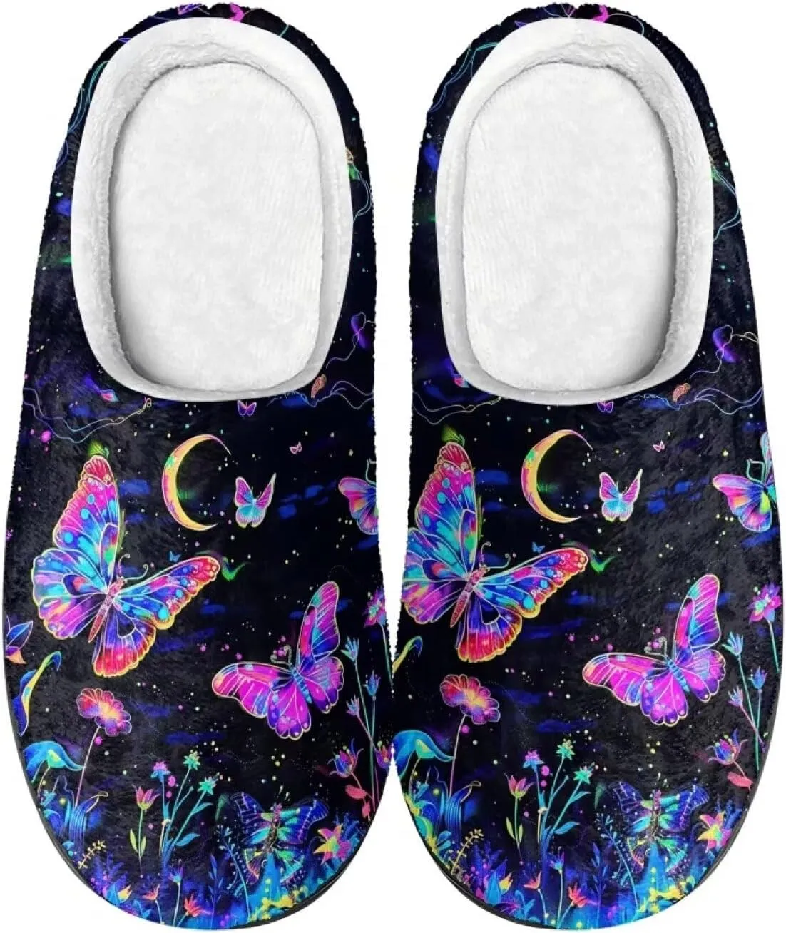 Upetstory Women Winter Warm Slipper Indoor Outdoor House Slippers US 4-12