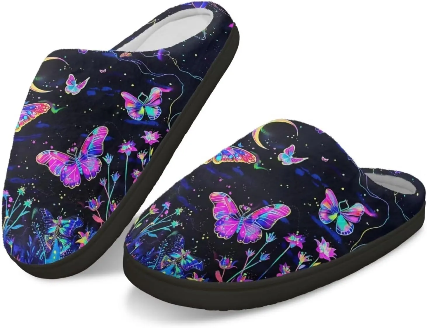 Upetstory Women Winter Warm Slipper Indoor Outdoor House Slippers US 4-12