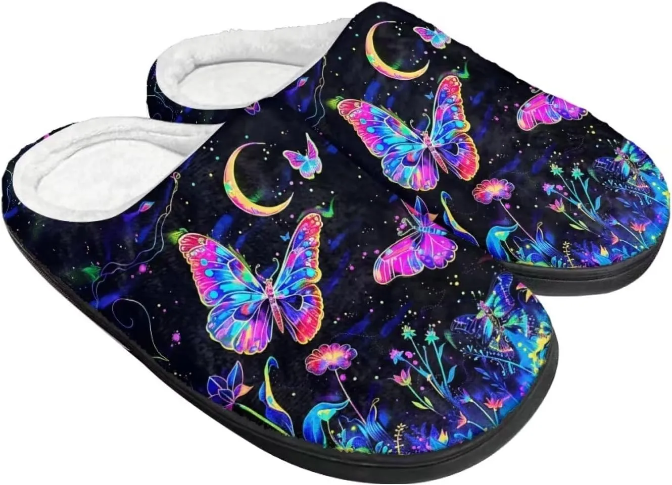 Upetstory Women Winter Warm Slipper Indoor Outdoor House Slippers US 4-12