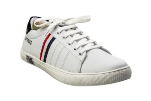 Urbanity White / Black Gents Canvas Shoe