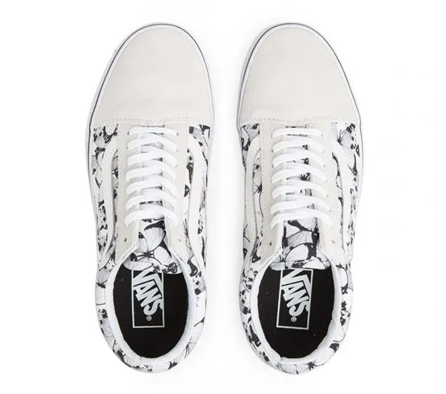 VANS OLD Great value | SKOOL Value-based (BUTTERFLY) TRUE WHITE BLACK |
