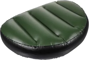 VANZACK Inflatable Boat Seat Cushion, PVC Soft Kayak Cushion, Adjustable Inflatable Seat for Boating, Canoeing, Camping, Green, 17.71 X 13.77 X 3.93 Inches