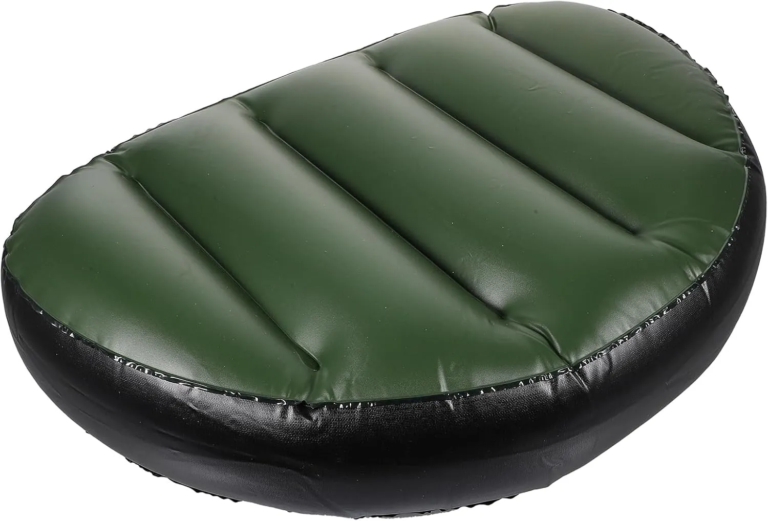 VANZACK Inflatable Boat Seat Cushion, PVC Soft Kayak Cushion, Adjustable Inflatable Seat for Boating, Canoeing, Camping, Green, 17.71 X 13.77 X 3.93 Inches