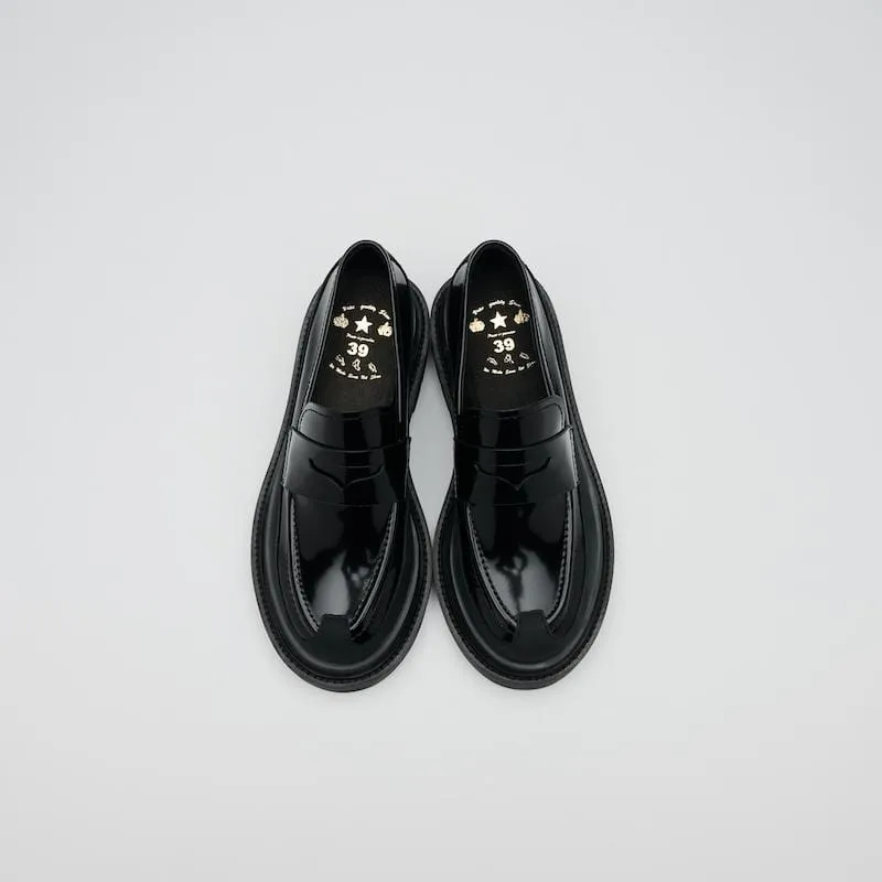 VATIC PENNY LOAFER Polished 光皮革樂福鞋 內外增高63mm