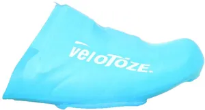 veloToze Toe Cover for Road Cycling Shoes - Keep feet Warmer in Cool, Spring and Fall Weather; Wear on Cleated Road Cycling Shoes - for Men and Women