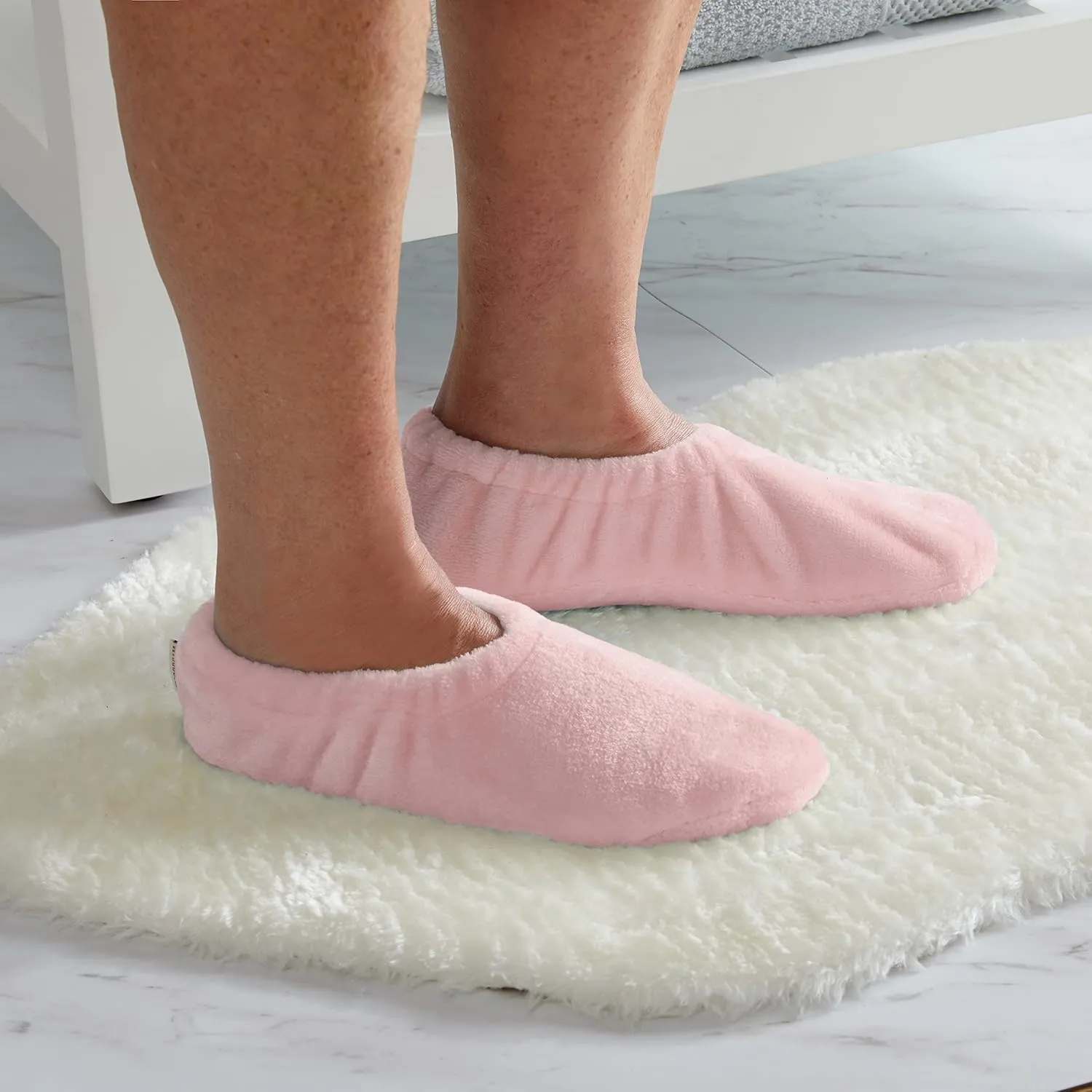 Velvet Plush Memory Foam Warm Slipper Socks For Women | Non-Slip One Size Fuzzy Socks For Women | Ultra Plush and Cozy Warmth Collection