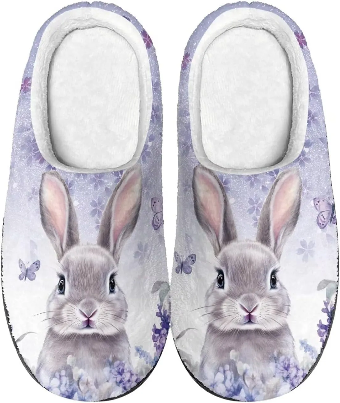 Veniyate House Slippers for Women Size 5.5-12 Anti-slip Winter Warm Sandals