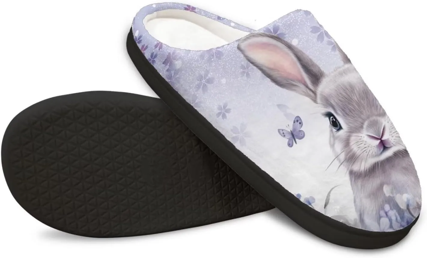 Veniyate House Slippers for Women Size 5.5-12 Anti-slip Winter Warm Sandals