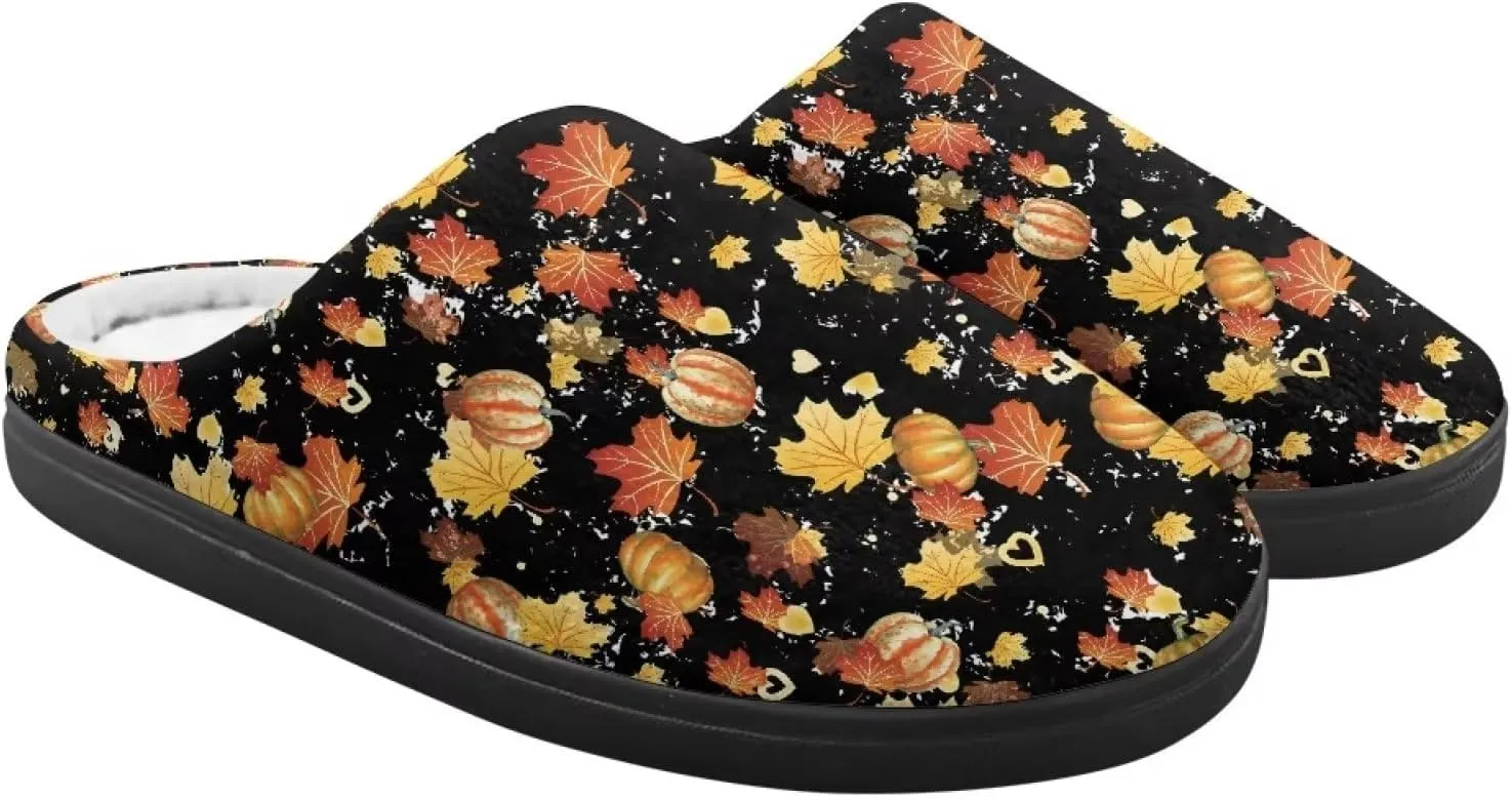 Veniyate Plush Warm Slippers for Girls Boys Kids Toddlers Winter Indoor House Home Shoes