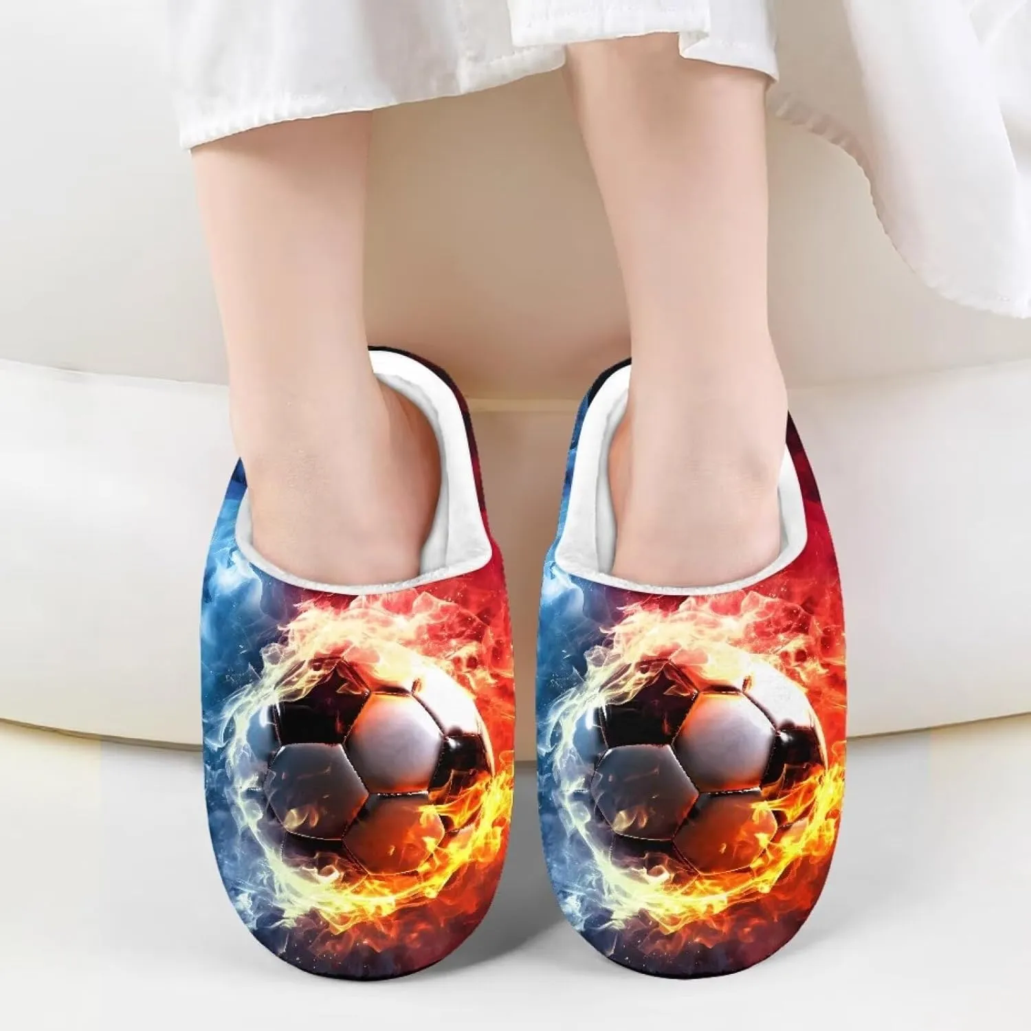 Veniyate Toddler Slippers Boys Girls House Shoes Slip on Baby Sock Shoes Lightweight Indoor Bedroom Shoes