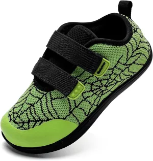 WateLves Toddler Little Kid Wide Barefoot Shoes Boys Girls Minimalist Sneakers Breathable Lightweight Walking Shoes Fit Naturally Zero Drop Sole