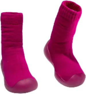Water Resistant Sock Shoe | Walking Shoes for Infant and Toddlers | Flexible and Protective Sole | Easy Slip-on | Wide Footbed