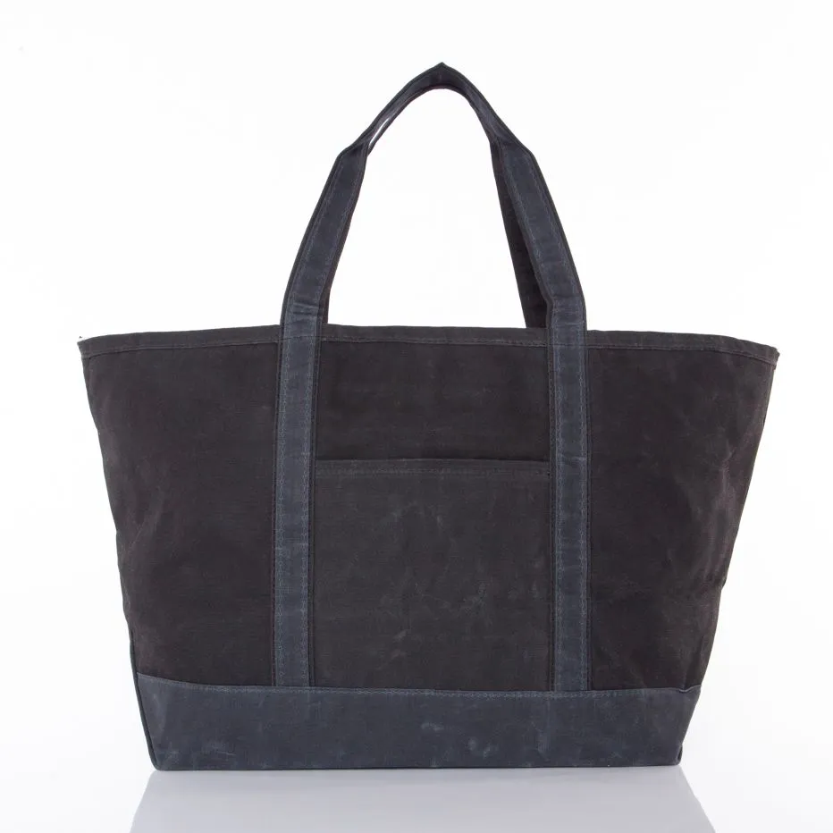 Waxed Canvas Boat Tote