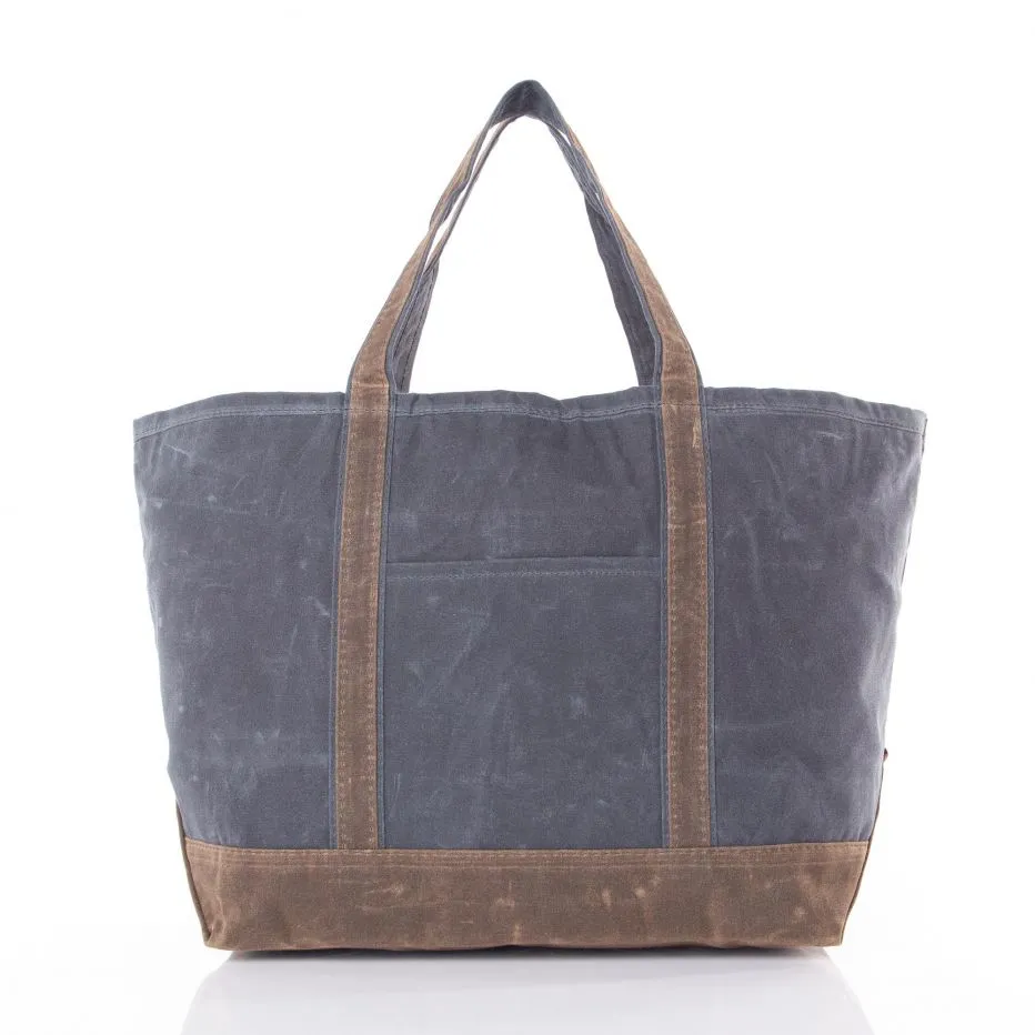 Waxed Canvas Boat Tote