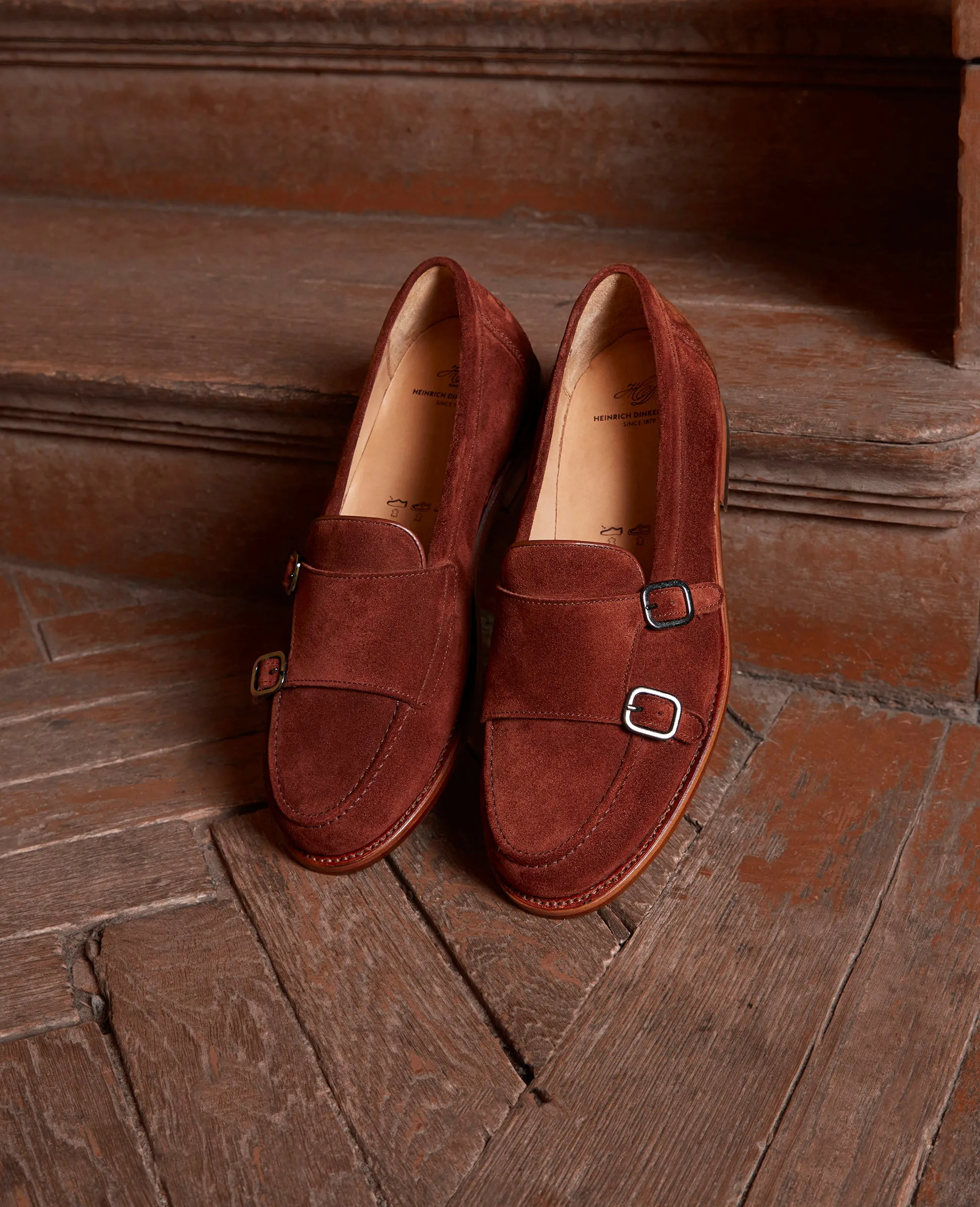 Wien Double Monk V - Red brown