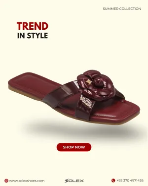 Women Medicated Flat Slipper