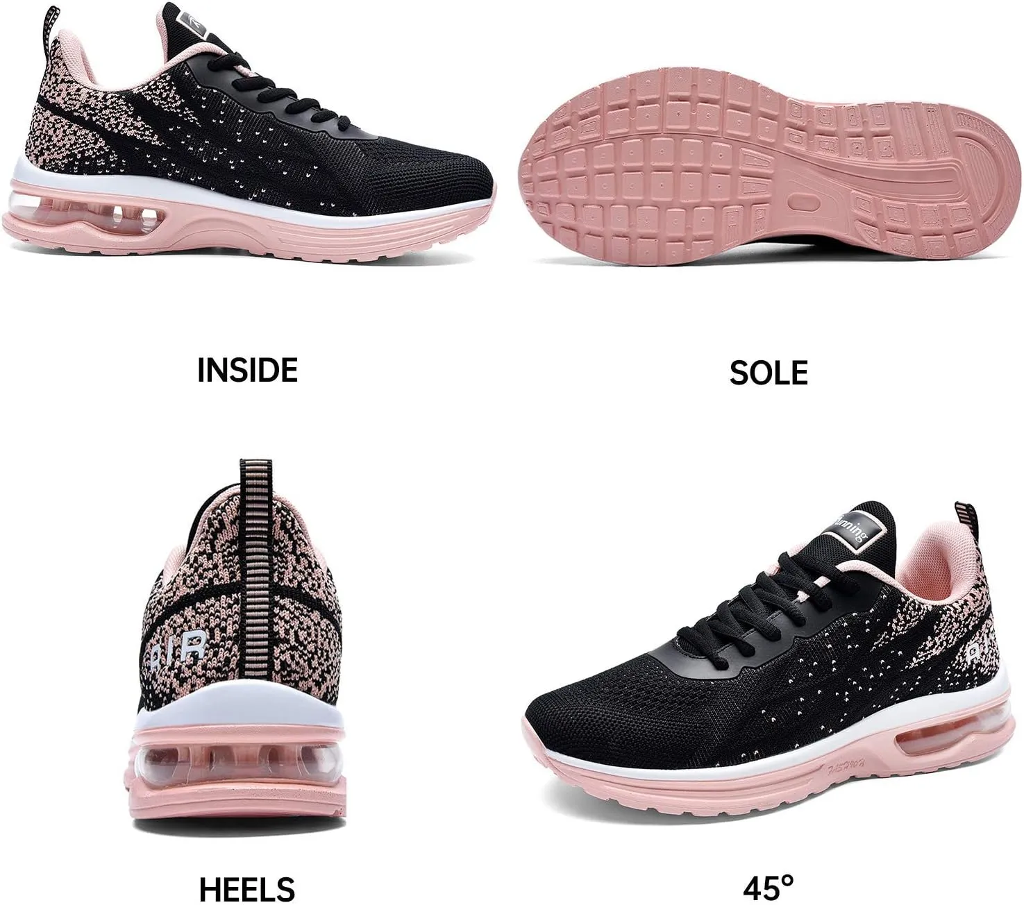 Women's Air Athletic Tennis Running Sneakers Lightweight Sport Gym Jogging Breathable Fashion Walking Shoes(US 5.5-10)