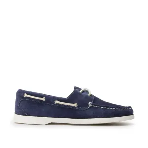 Women’s Auburn Boat Shoe: Navy Suede