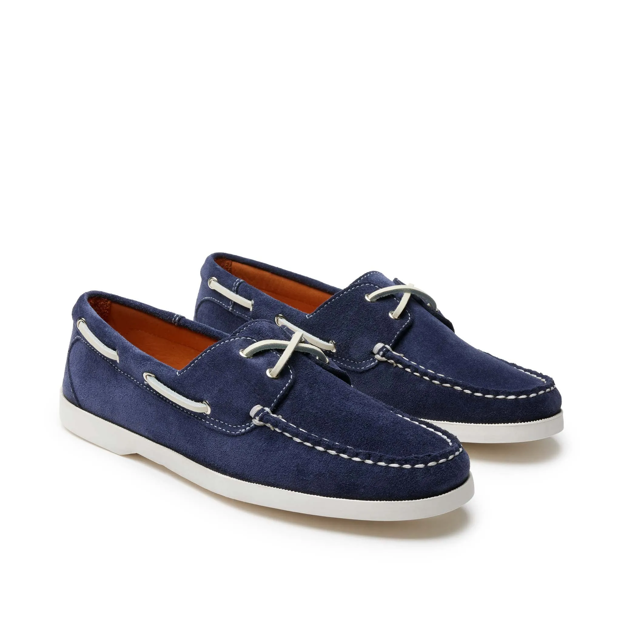 Women’s Auburn Boat Shoe: Navy Suede