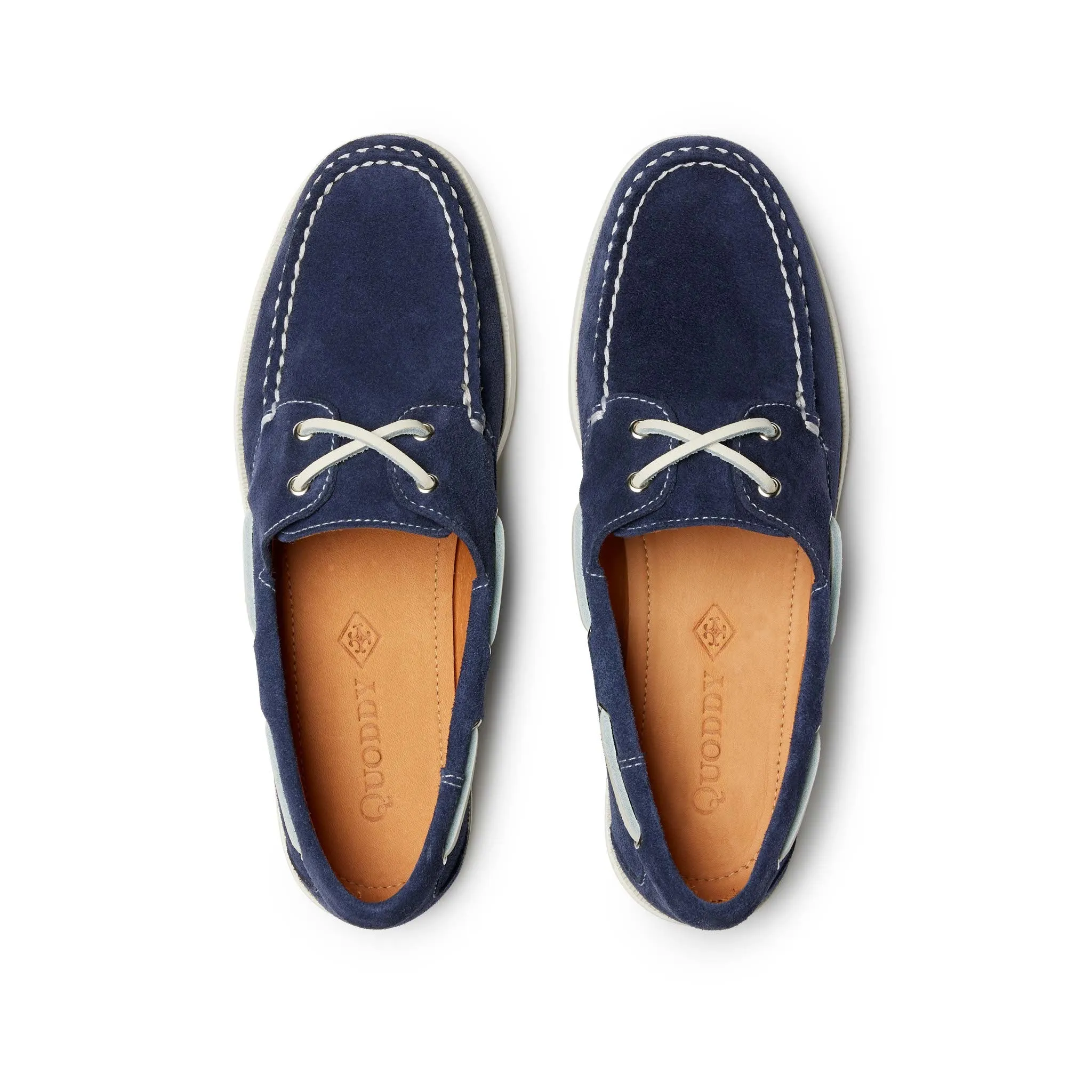 Women’s Auburn Boat Shoe: Navy Suede