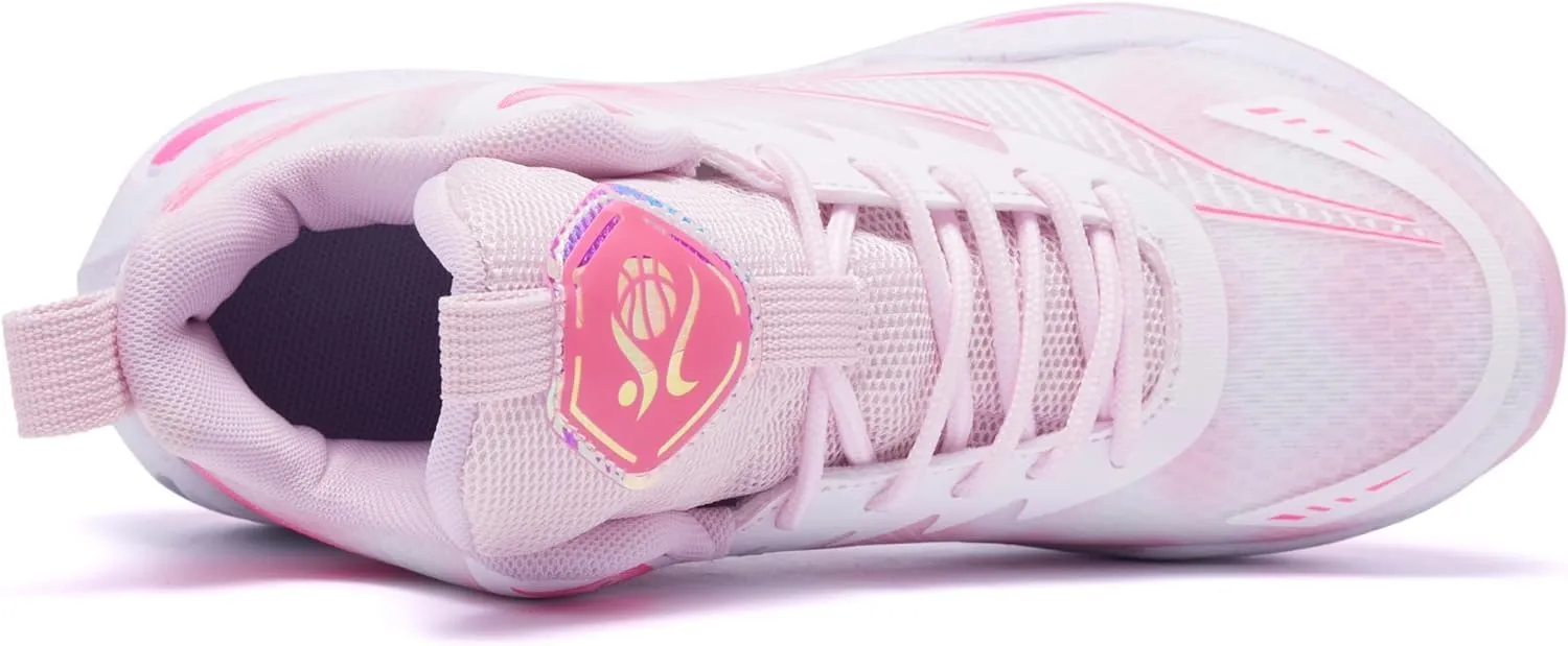 Womens Mens Basketball Shoes Breathable Non Slip Fashion Sneakers Comfortable Unisex-Adult Outdoor Sport Shoes