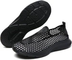 Women's Mesh Walking Shoes Breathable Slip on Shoes Fashion Lightweight Leisure Tennis Loafers Quick Drying Sneakers