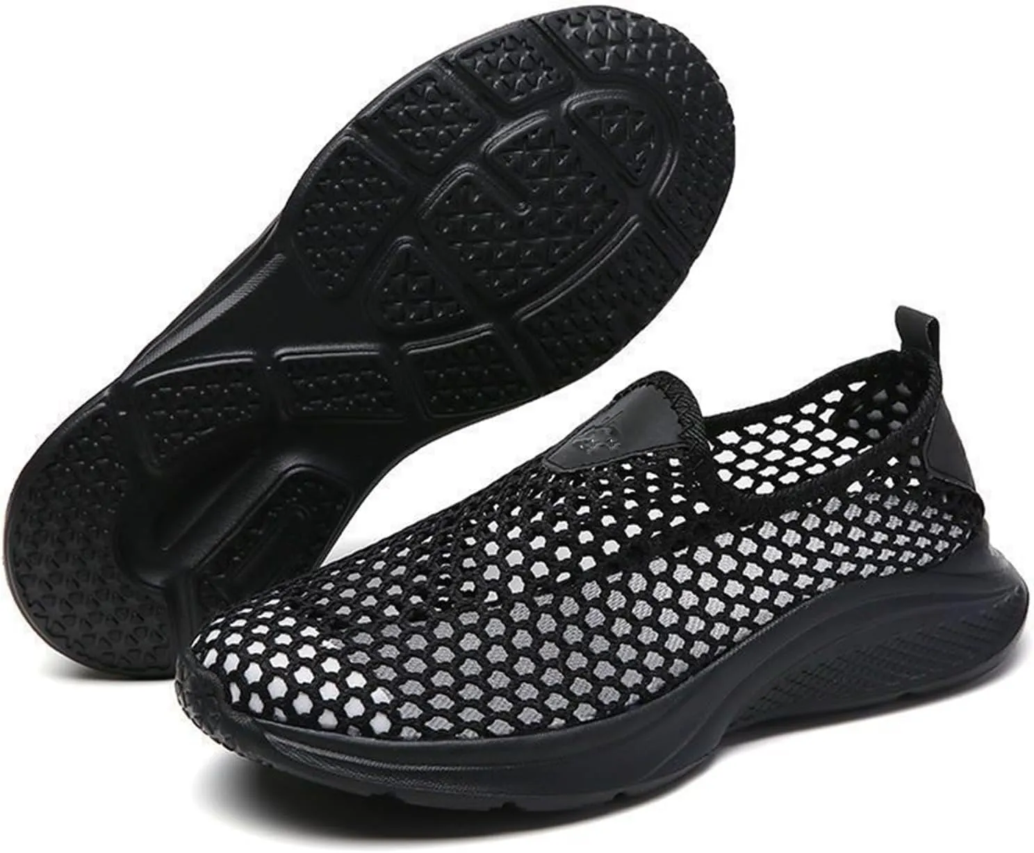 Women's Mesh Walking Shoes Breathable Slip on Shoes Fashion Lightweight Leisure Tennis Loafers Quick Drying Sneakers