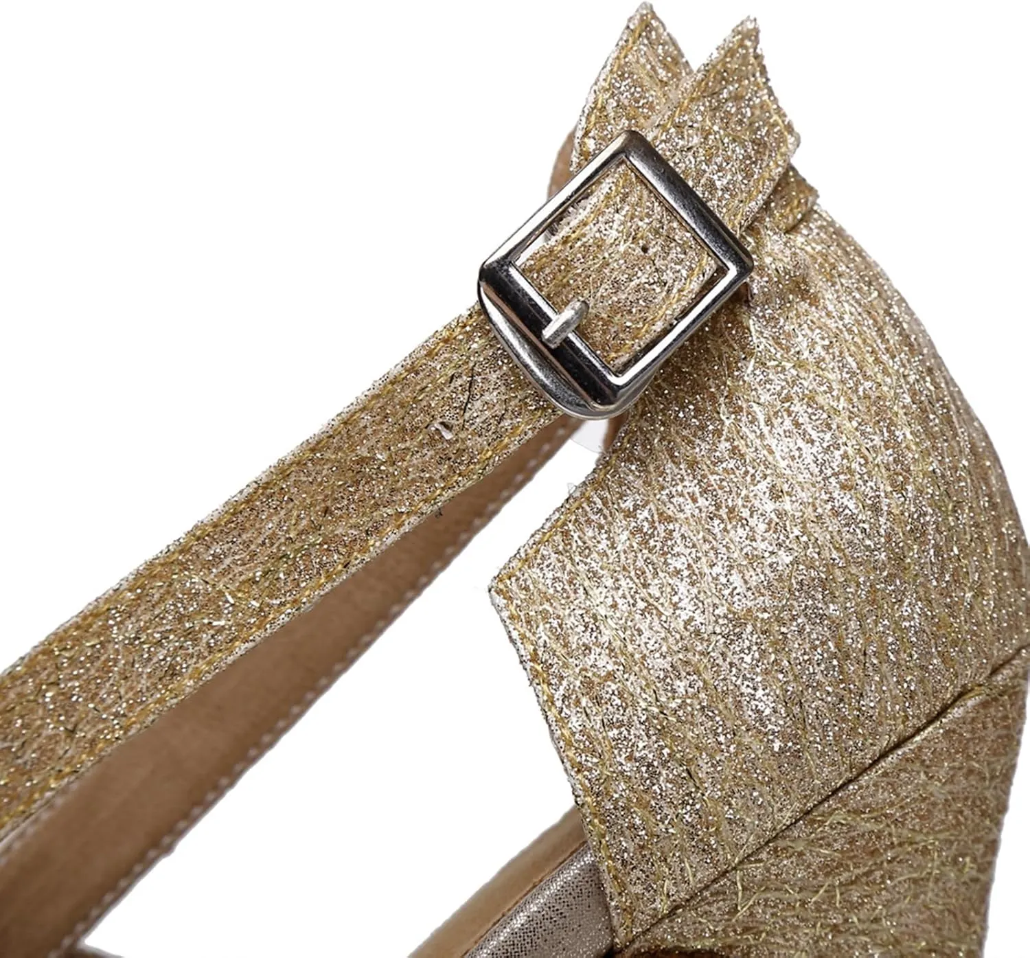Women's Peep-Toe Breathable Mesh at Vamp Synthetic Ballroom Tango Jazz Party Wedding Practice Dance Shoes