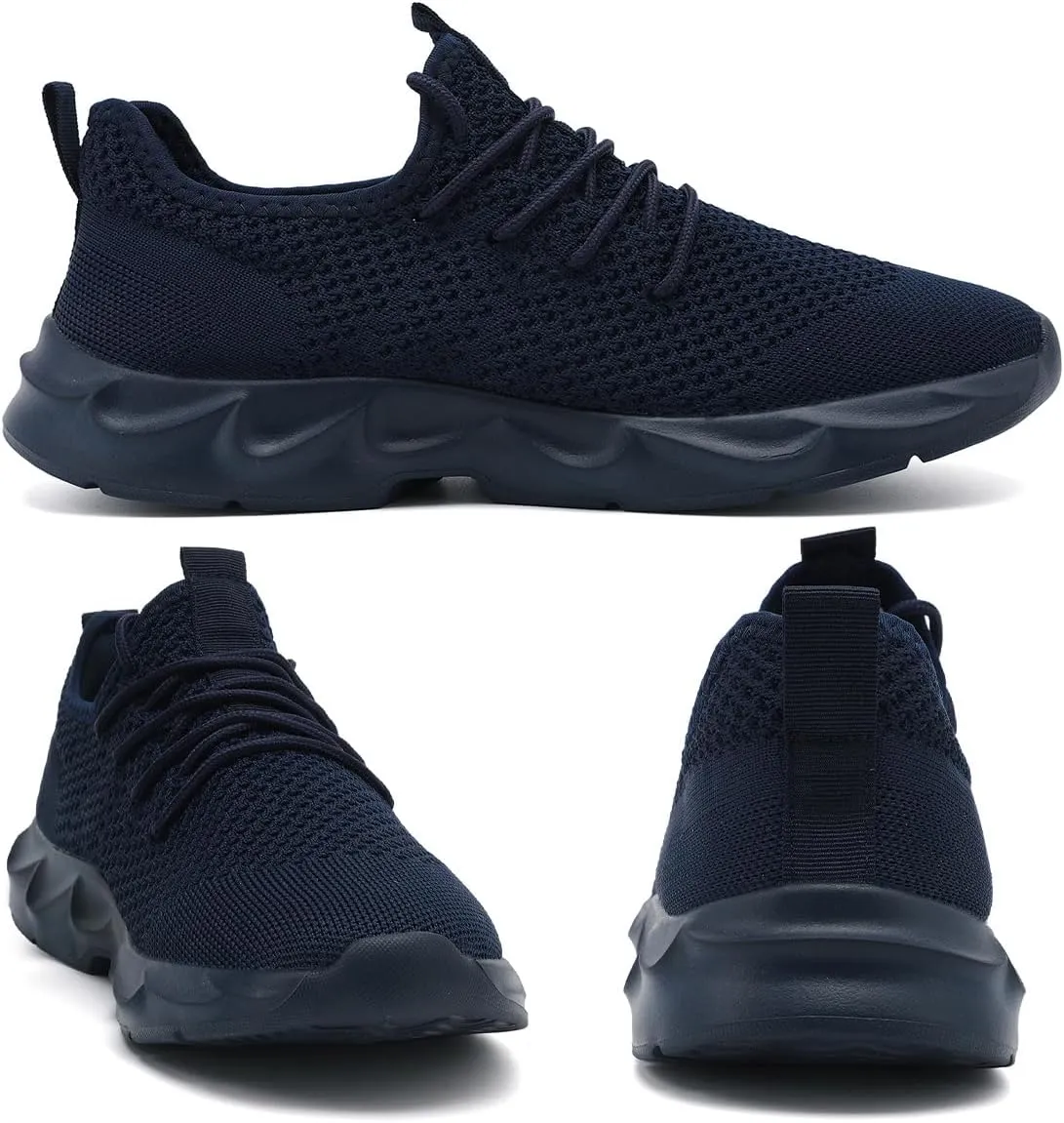 Womens Running Shoes Lightweight Breathable No Slip Sneakers Gym Athletic Workout Casual Sports Walking Tennis Shoes